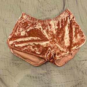 Velvet Shorts